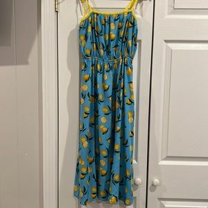 Lemon Print Dress